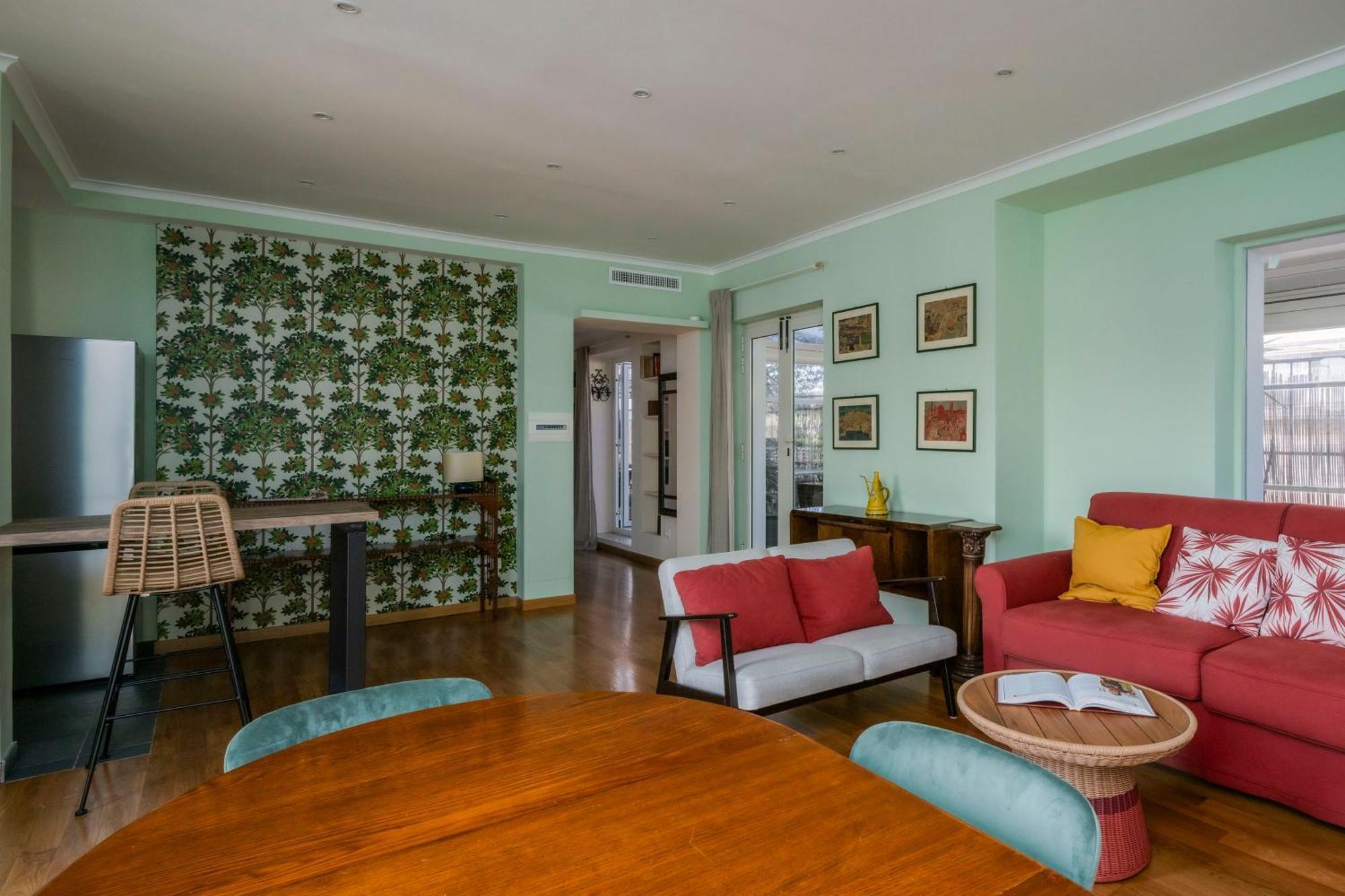 Da Giorgio E Teresa - Attico Con Terrazza A Piazza Del Popolo Apartment Rome Luaran gambar